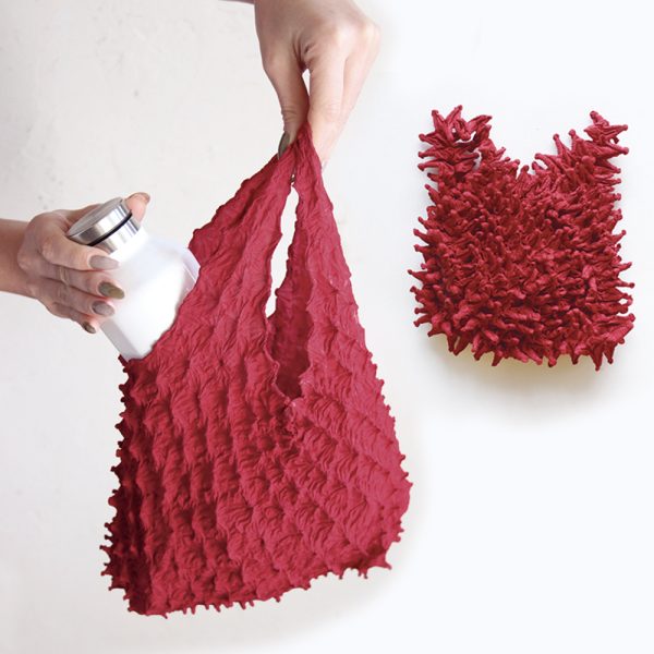 Shibori bag is made with Japanese tie-dye technique from 500 years ago.