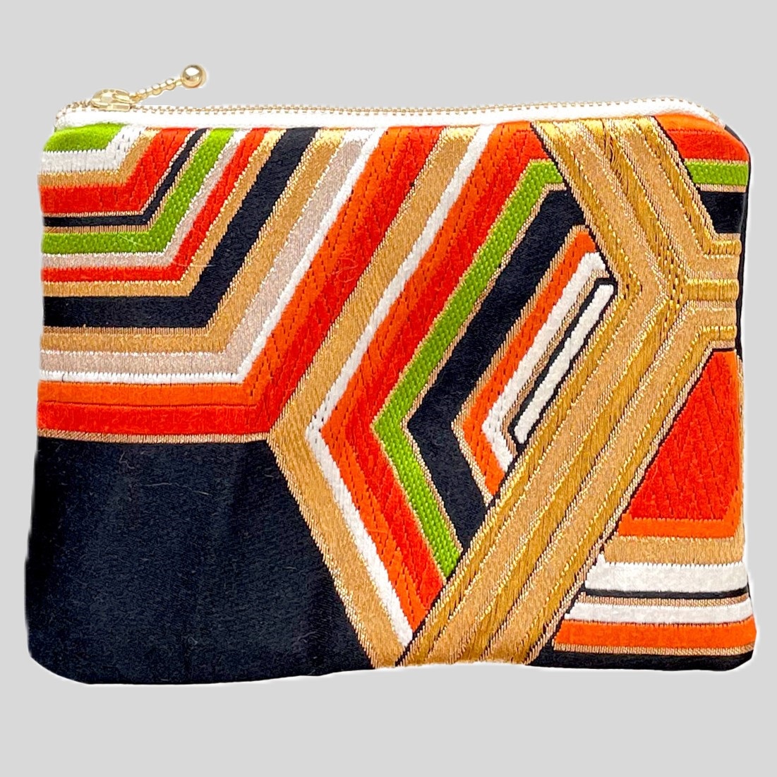 Exquisite Fukuro-Obi Pouch: Timeless Elegance & Craftsmanship